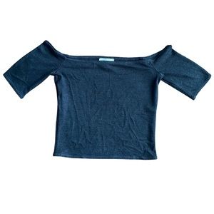 Wilfred free off the shoulder crop top XS NWOT